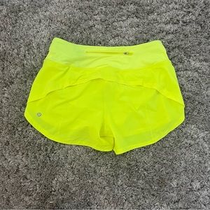 lululemon speed up shorts 4”